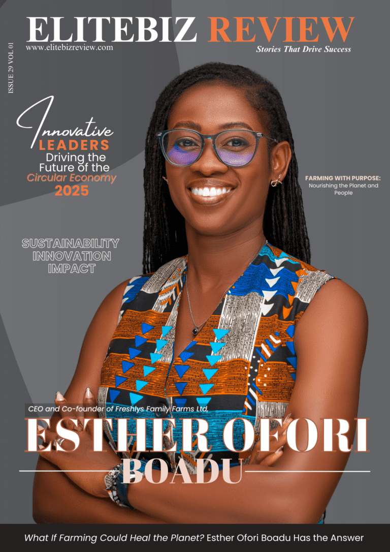 Ester Ofori Boadu, CEO and Co-founder of Freshlys Family Farms Ltd,